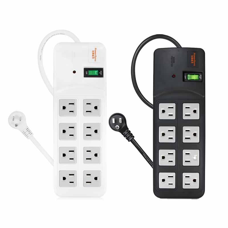 PowerSync 群加 高耐燃 尿素防雷擊延長線電源線 1開8插 TPS318TN 1.8m 2.7m 4.5m 光華-細節圖2