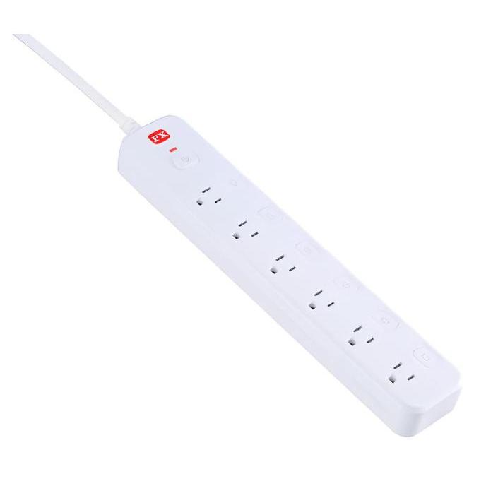 PX 大通 PEC-3766W/3769W 7切6座電源延長線 延長線 電源延長線 台灣製造 1.8m/2.7m 光華-細節圖2