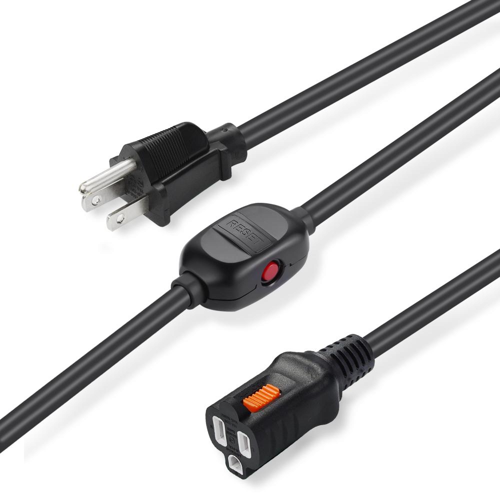 PowerSync 群加 TZ13L－3P 一對一安全鎖中繼線 1m／2m／3m 延長線 延長電源線 安全延長線 光華-細節圖2