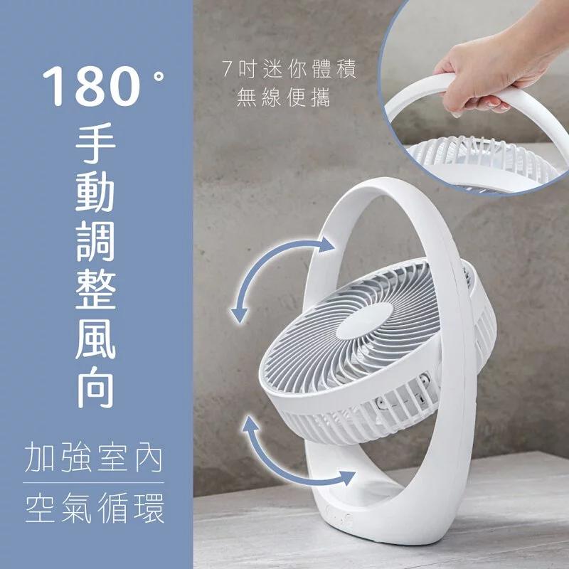 KINYO UF-8645 USB靜音充電風扇 電風扇 靜音風扇 USB充電 180度 三檔位風速 光華商場-細節圖5