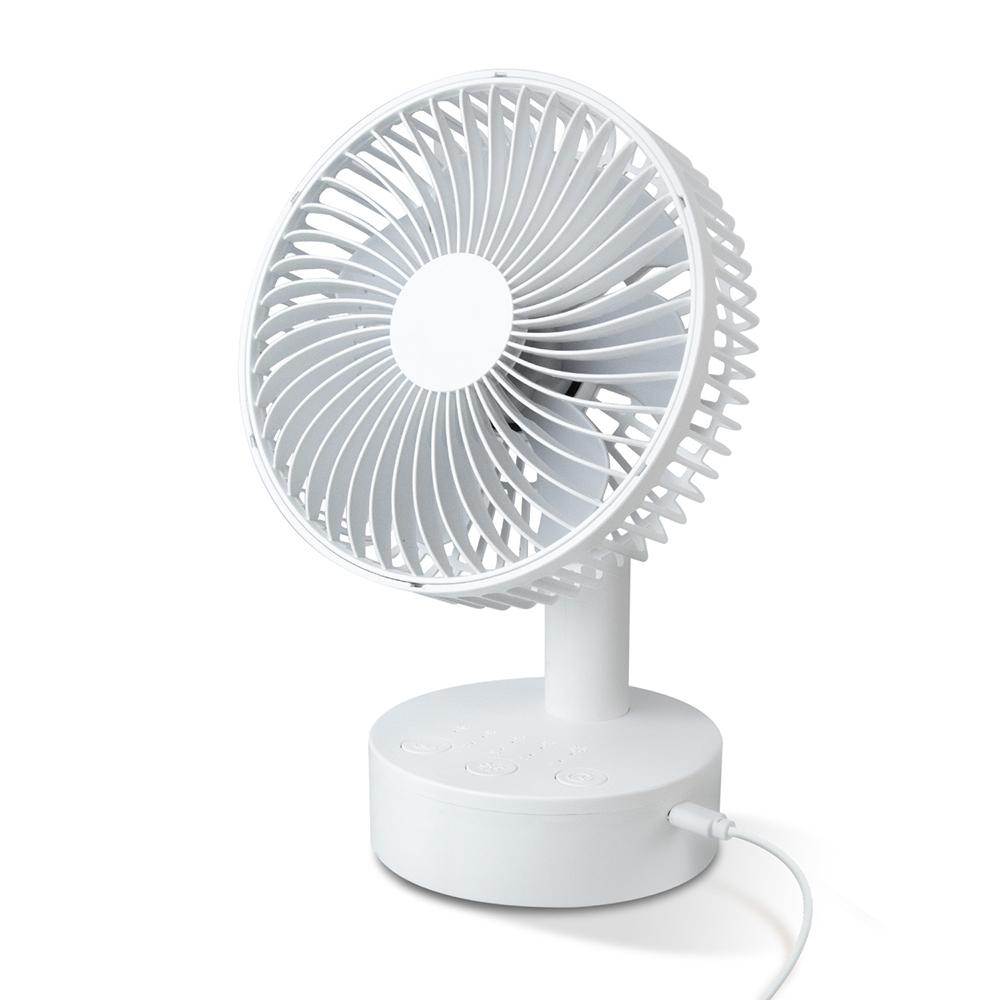 【夏天好熱】aibo AB233 6吋 自動擺頭 靜音大風量USB風扇 靜音風扇 電扇 隨身風扇 桌上型風扇 可定時-細節圖2