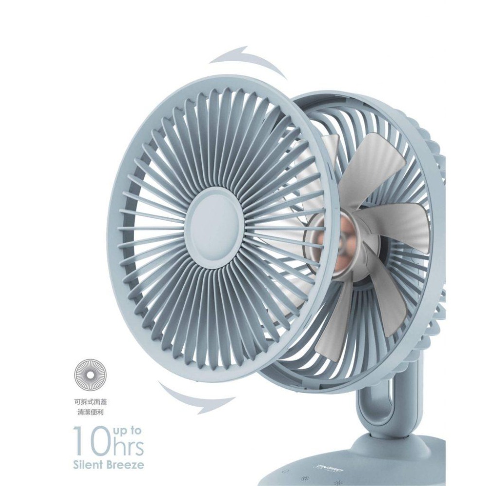 ONPRO UF-Ifan Pro  二代小夜燈觸控涼風扇 桌上風扇 小風扇 180度 LED夜燈 光華商場-細節圖5