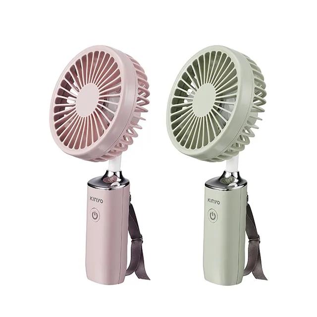 KINYO 耐嘉 UF-187 3.8吋 手持充電風扇 USB 充電風扇 手持風扇 電風扇 攜帶風扇 手持式 光華-細節圖2