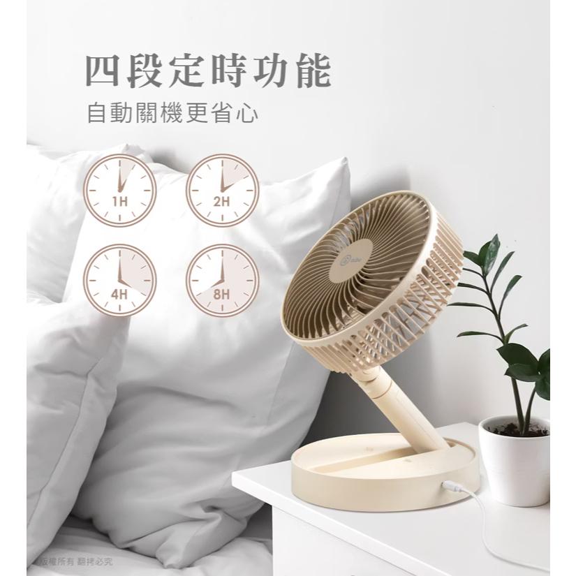 aibo 鈞嵐 HA-FAN1137 8吋 伸縮折叠超靜音大風力USB風扇 摺疊風扇 靜音風扇 USB風扇 光華-細節圖6