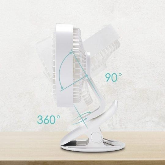 ONPRO UF-IFAN Plus USB-C升級版 無線小夜燈涼風扇 夾扇 360度 桌扇 隨身扇 辦公室 光華商場-細節圖7