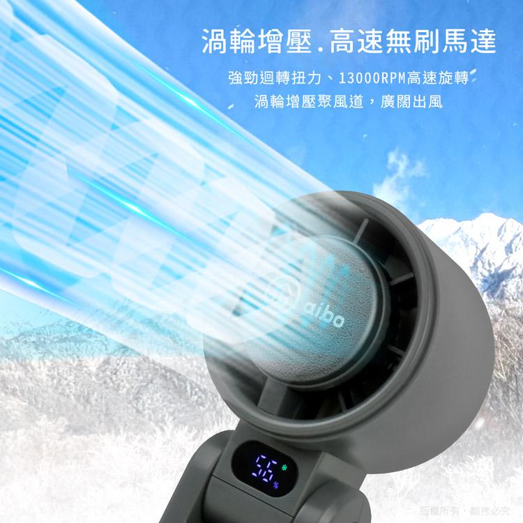 aibo 鈞嵐 HA-FAN1145 半導體冰敷折疊頸掛100檔調速手持風扇 手持風扇 頸掛式 USB風扇 光華-細節圖6