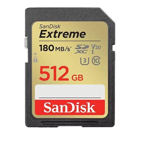 SanDisk Extreme SDXC 512GB 180MB 記憶卡 512G U3 V30 SD卡 光華商場-細節圖2