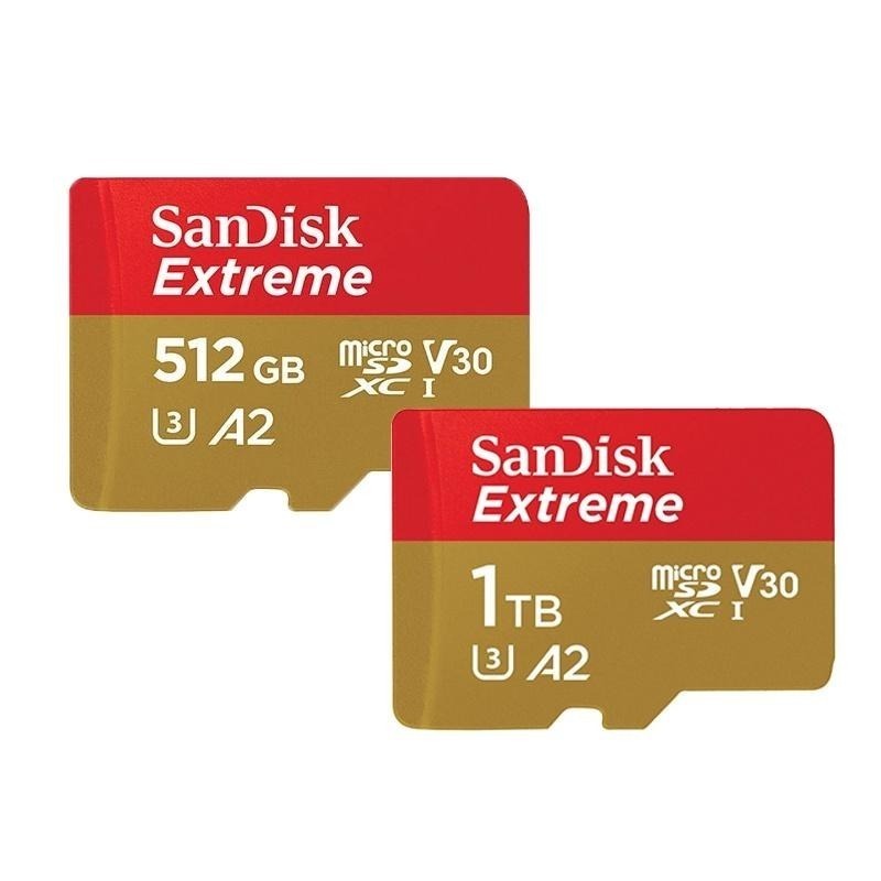 【現貨熱銷】SanDisk 晟碟 Extreme microSDXC UHS-I V30 A2 1TB 記憶卡 光華商場-細節圖2