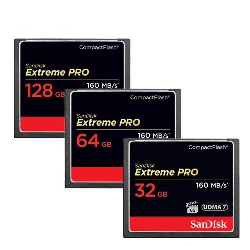 SanDisk Extreme Pro CF 32G/64G/128G 32GB 64GB 128GB 160M 記憶卡-細節圖2