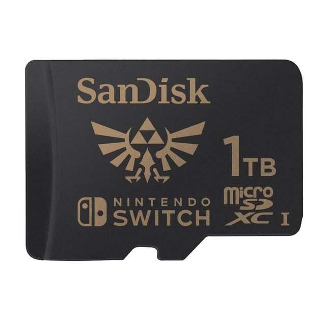SanDisk Nintendo 1TB 任天堂薩爾達授權  Switch專用記憶卡 MicroSDXC 光華商場-細節圖2