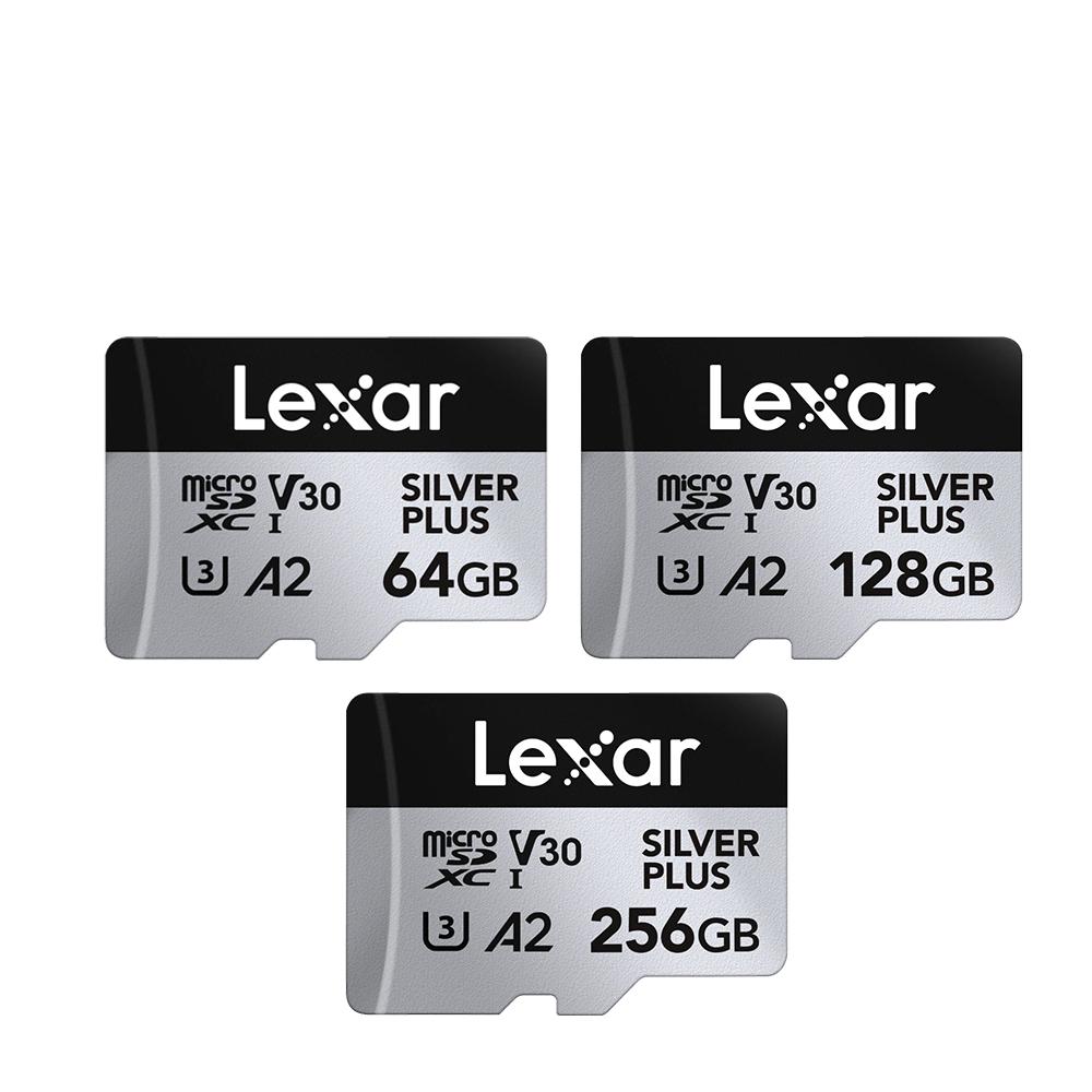 Lexar 雷克沙 Silver Plus－64G／128G／256G microSDXC UHS-I 記憶卡 光華-細節圖2