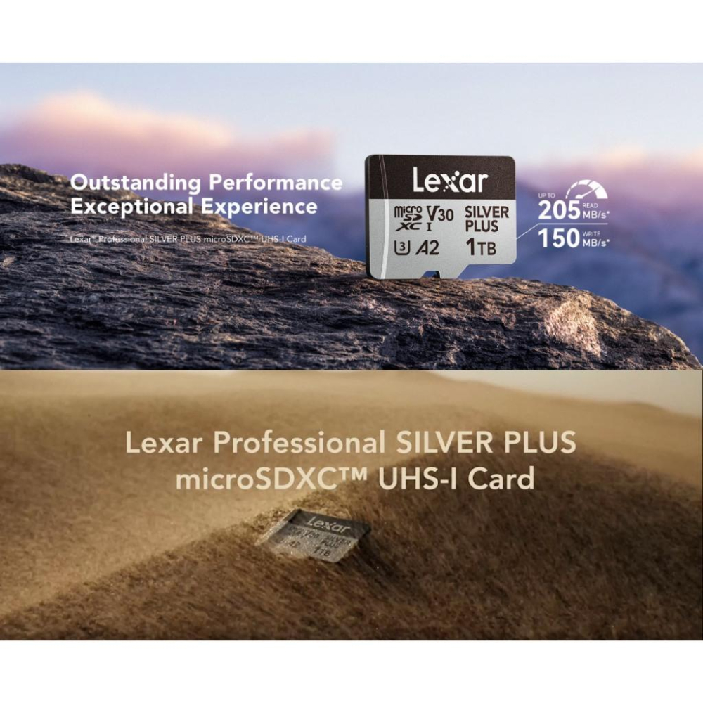 Lexar 雷克沙 Silver Plus－64G／128G／256G microSDXC UHS-I 記憶卡 光華-細節圖3