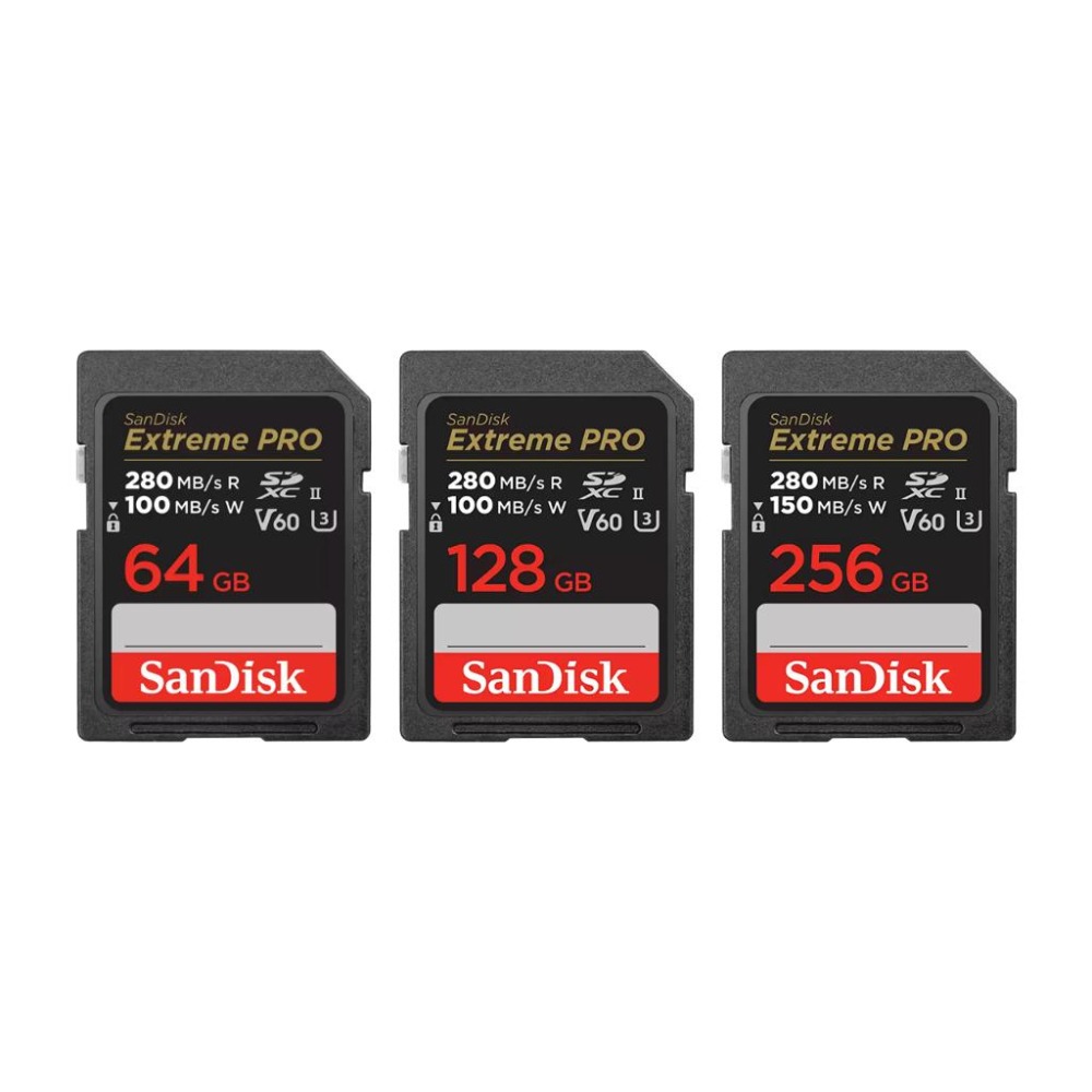 SanDisk Extreme PRO SDXC UHS-II 記憶卡 64GB/128GB/256GB SD卡 光華-細節圖2