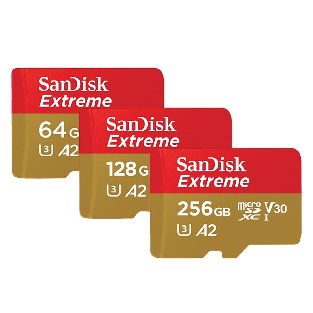 【現貨熱銷】SanDisk Extreme microSDXC A2 64G 128G 256G 記憶卡 GAMING-細節圖2