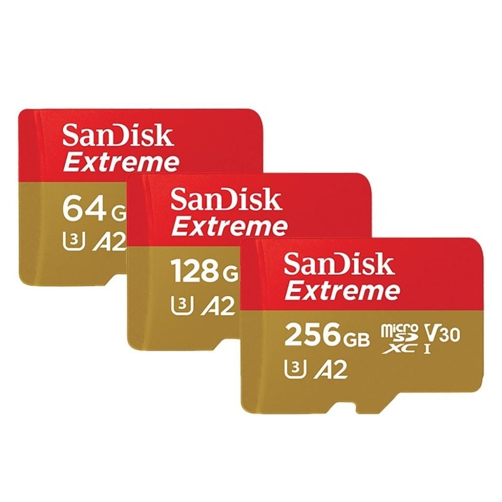 【現貨熱銷】SanDisk Extreme microSDXC A2 64G 128G 256G 記憶卡 GAMING-細節圖2