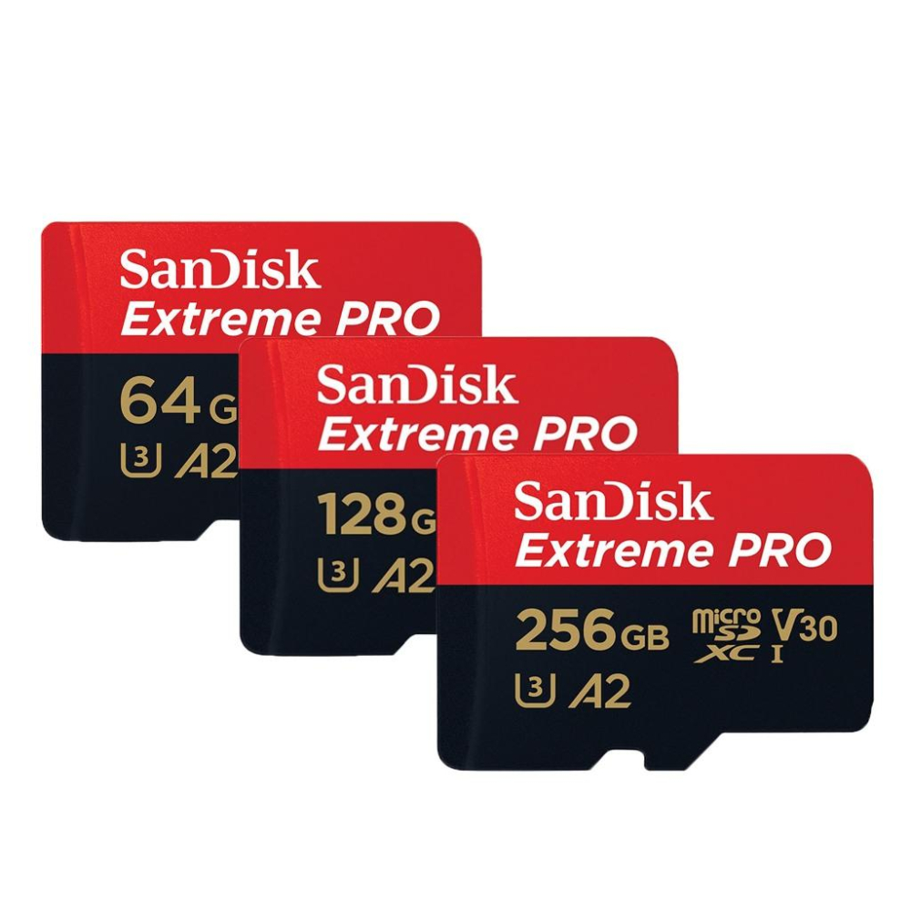 SanDisk Extreme PRO microSD A2 64G 128G 256G 記憶卡 256GB【最新高速】-細節圖2