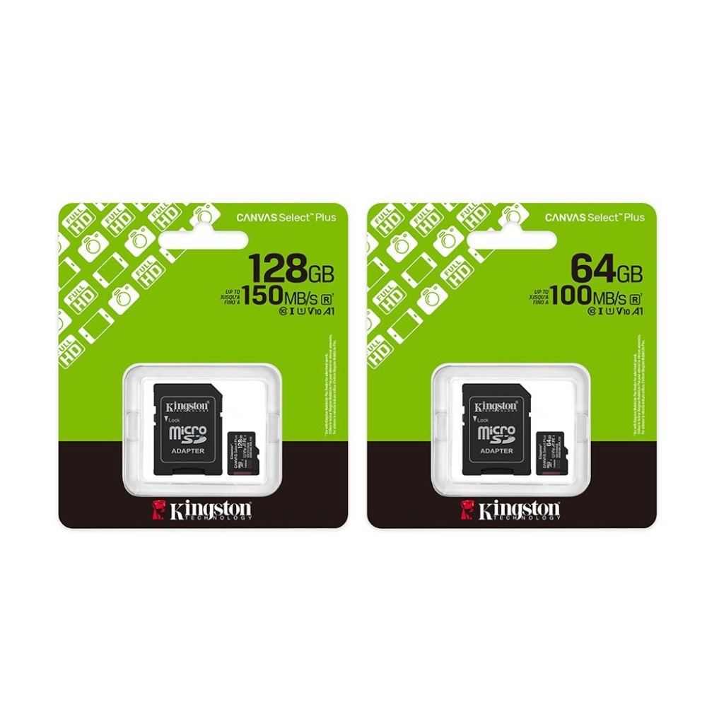 【熱銷】Kingston 金士頓 Canvas Select Plus－64G／128G microSDXC 記憶卡-細節圖2