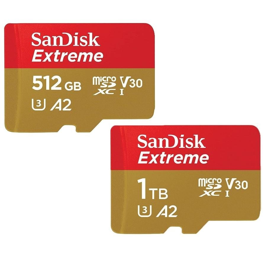 SanDisk Extreme microSDXC UHS-I V30 A2 512GB 記憶卡 512G 1TB-細節圖2