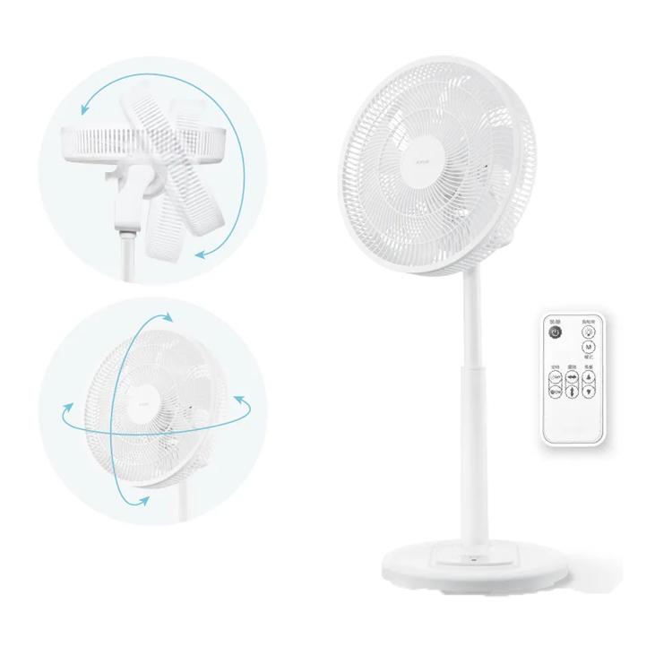 KINYO 耐嘉 DCF-1420 3D遙控二合一循環立扇 遙控扇 多功能扇 循環扇 立扇 電風扇 遙控風扇 光華商場-細節圖2