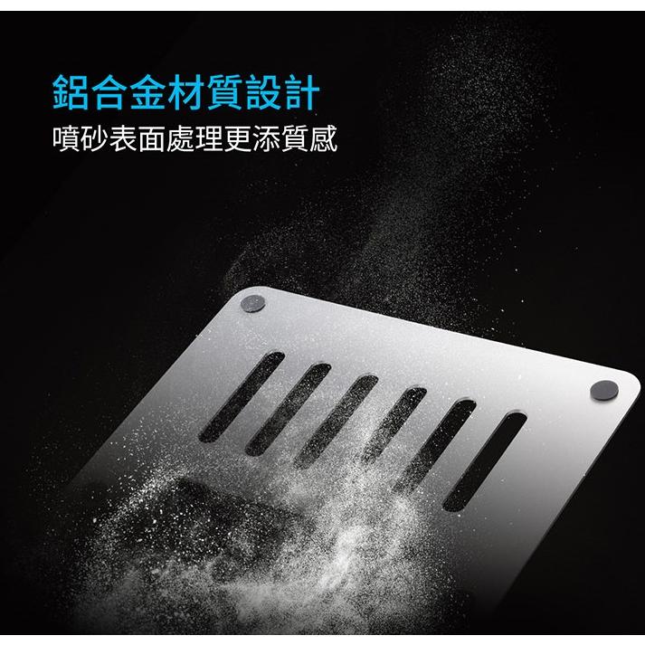 Kavalan 95-KLS200 雙軸鋁合金平板筆電支架 銀色 平板支架 手機支架 可收縮 懶人支架 光華商場-細節圖6