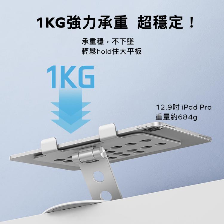 Momax Fold Stand Mila 鋁合金 360°旋轉 平板多用途支架 平板支架 ipad支架 光華-細節圖7