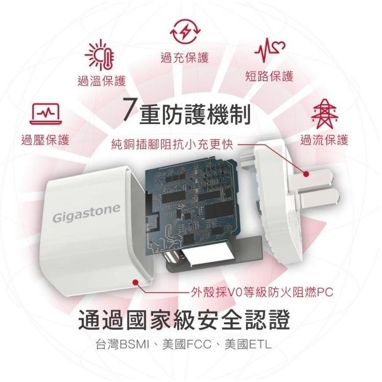 Gigastone CL-7600W PD-6200W PD-6201W 充電組 傳輸線 iPhone iPad 快充-細節圖7