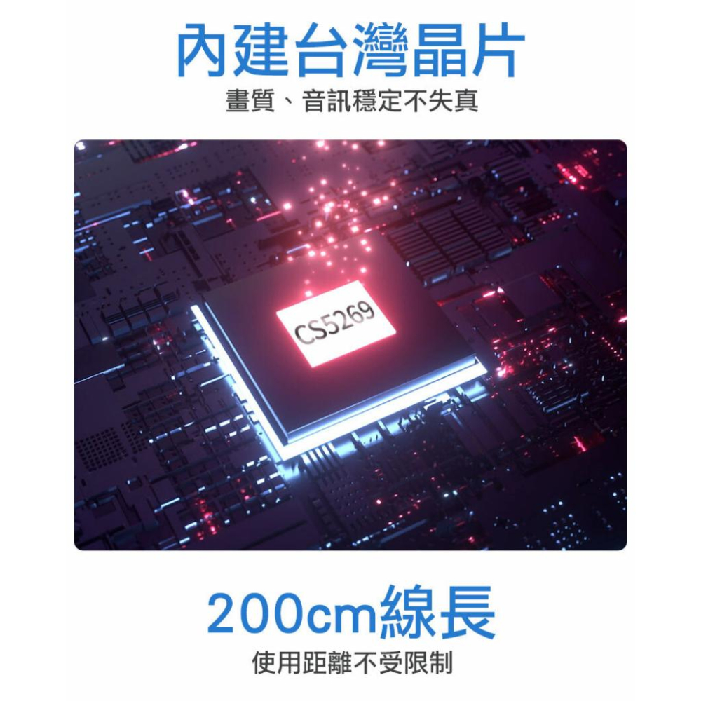 Intopic 廣鼎 CB-CTH-P05 Type-C轉HDMI 影音PD快充傳輸線 快充線 CTH-P05 光華-細節圖6