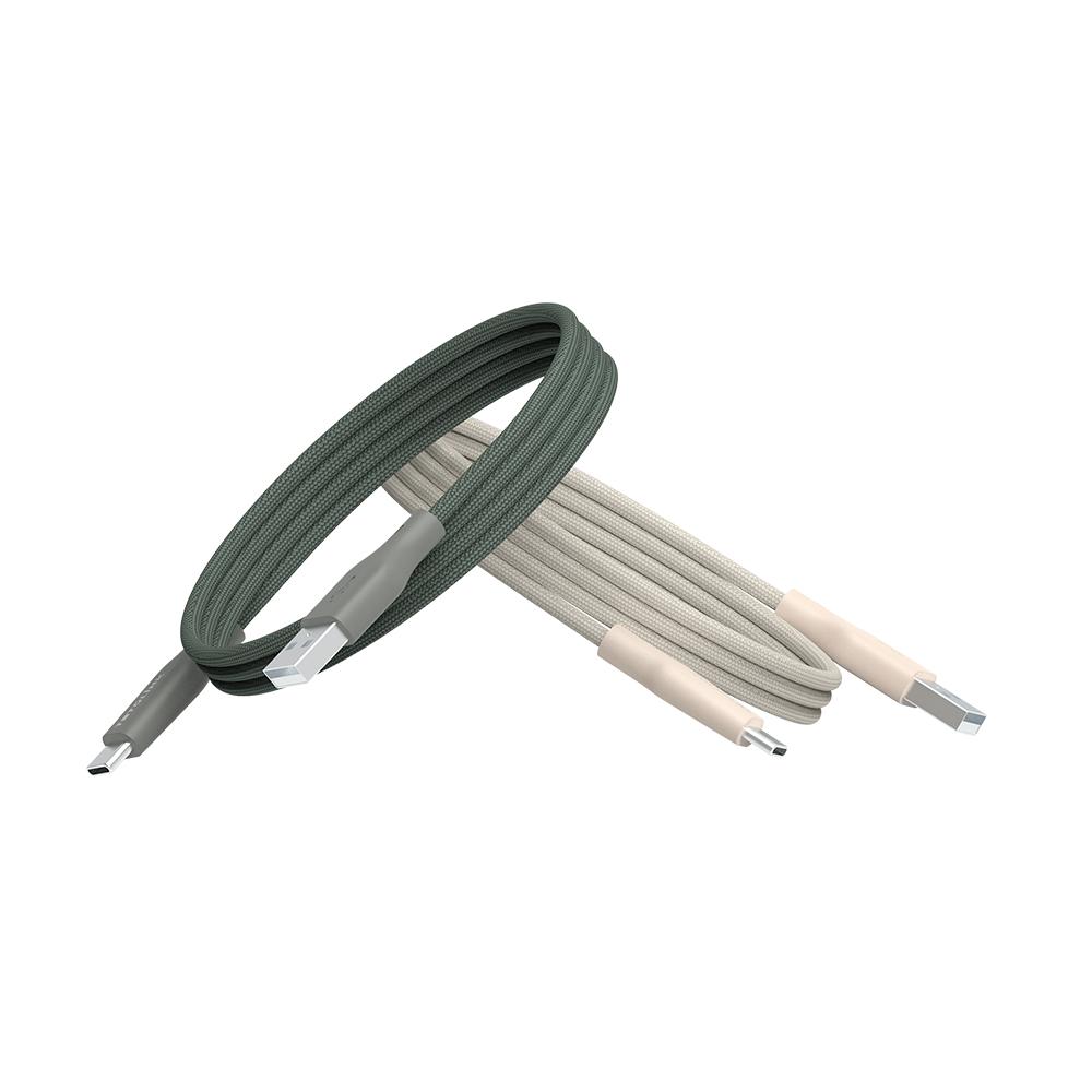 TOTOLINK T1AC/T2AC USB-A to C 強韌快充傳輸編織線 1米/2米 充電線 傳輸線 光華商場-細節圖2