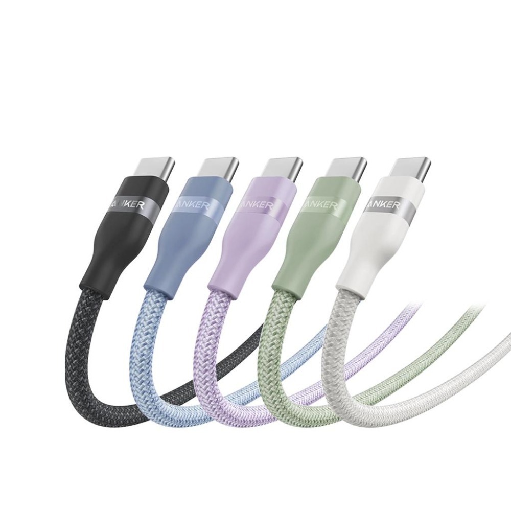Anker A82E2－240W USB-C 超軟充電傳輸線 0.9m／1.8m 充電線 傳輸線 Type-C 光華-細節圖2