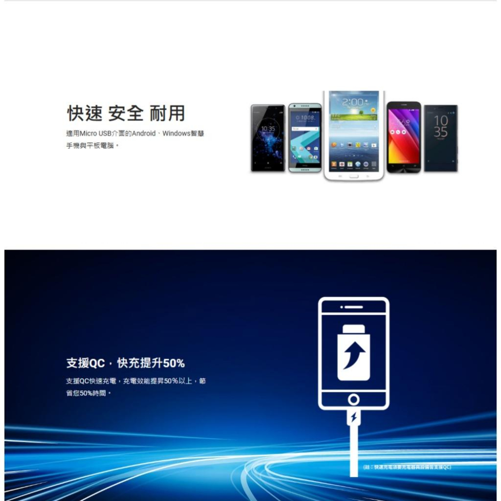 PX 大通 UAM－Micro USB 對 USB-A 充電傳輸線 1m 充電線 傳輸線 光華商場-細節圖3