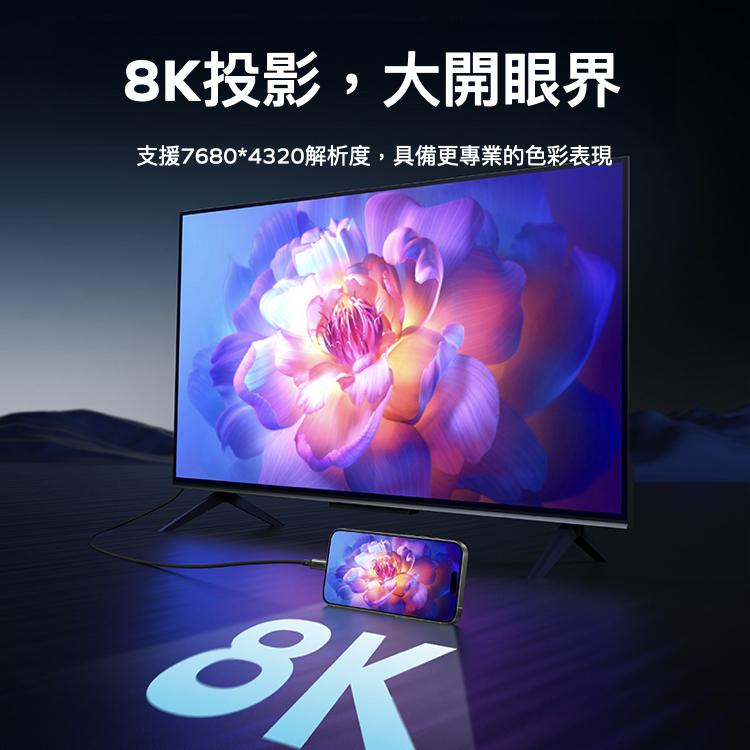 Momax Elite Link USB-C USB4 PD 240W 編織充電傳輸線 1m 編織線 充電線 光華-細節圖6