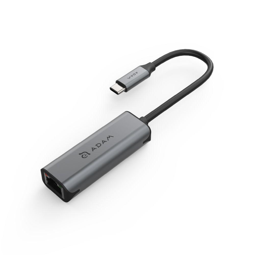 ADAM 亞果元素 CASA e2 USB-C 對 Gigabit 超高速乙太網路轉接器 網路轉接器 網路轉接線 光華-細節圖2