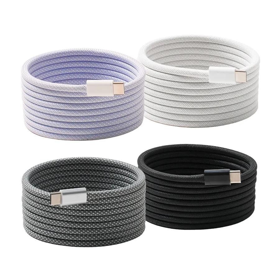 Photofast MagCable 240W Type-C 磁吸收納編織充電傳輸線 100/200公分 充電線 光華-細節圖2