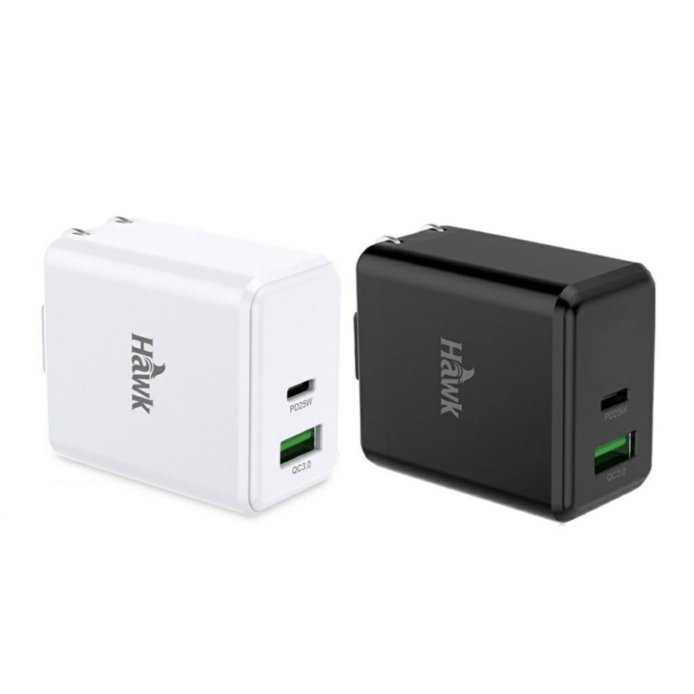 Hawk 浩客 25W高速PD電源供應器 01-APD250 充電頭 充電器 智慧快充 Type-c USB 光華商場-細節圖2