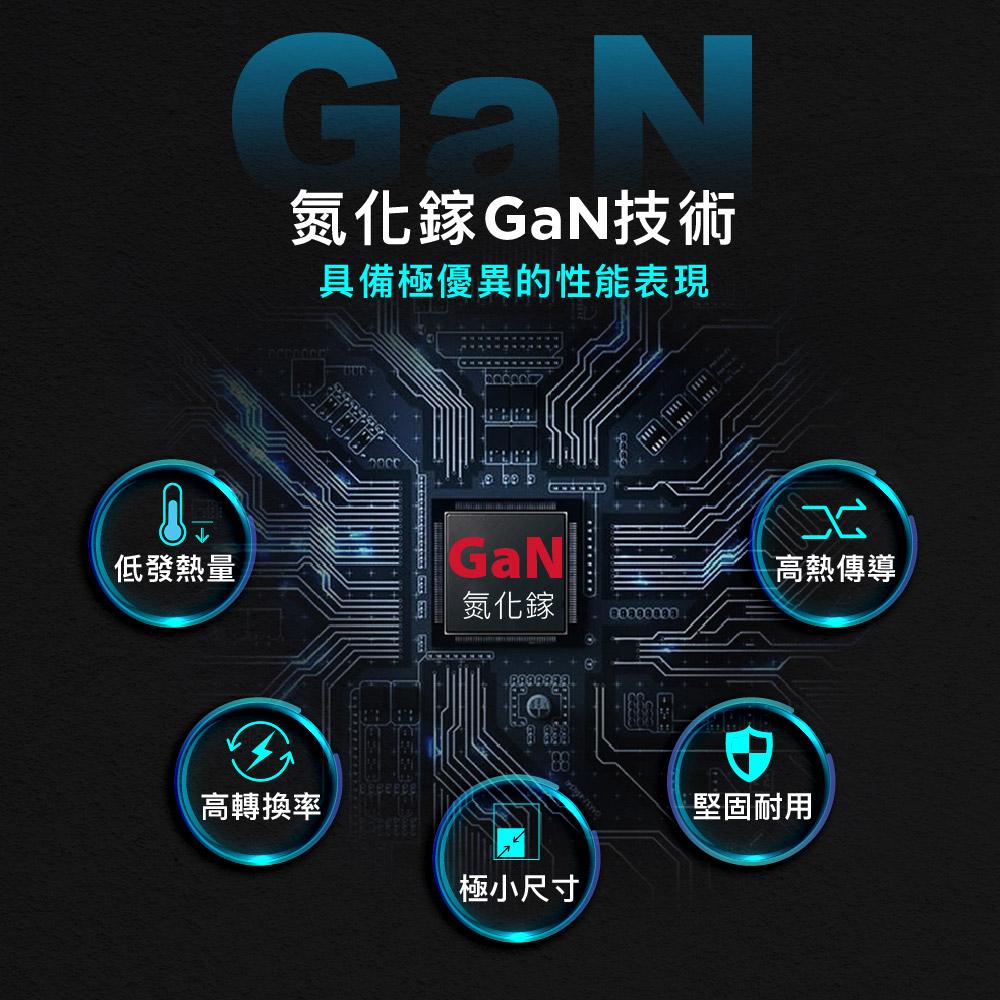 Gigastone PD-7650W GaN 65W氮化鎵Type-C三孔急速快充充電器 快充頭 充電頭 光華商場-細節圖4