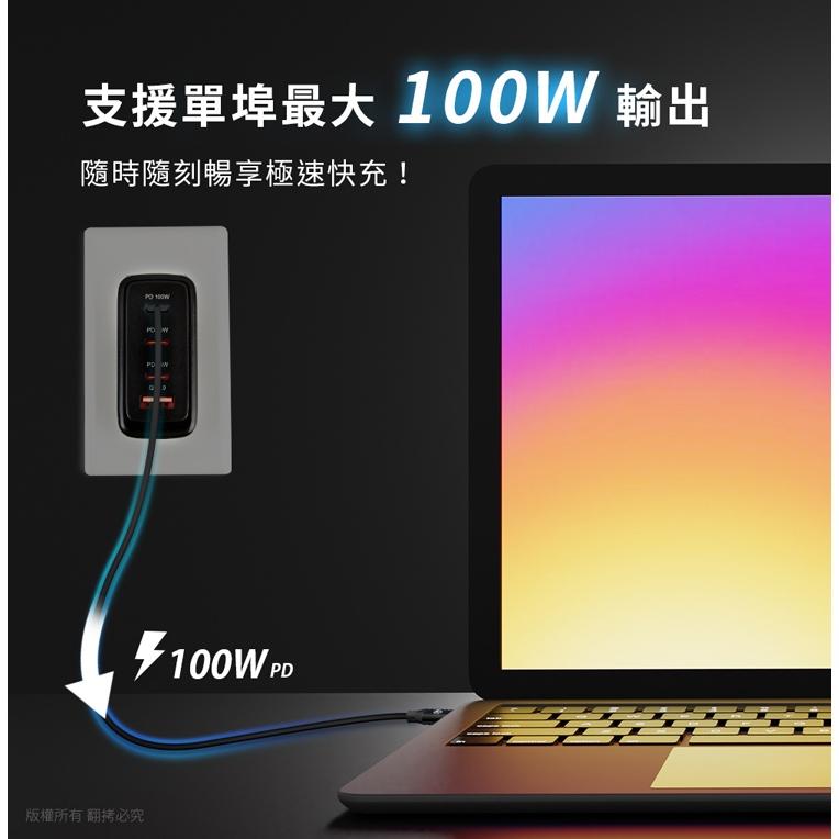 aibo 鈞嵐 氮化鎵 GaN 四孔超速充電器 PD/QC快充 充電器 充電頭 CB-AC-USB-P1002 光華-細節圖6