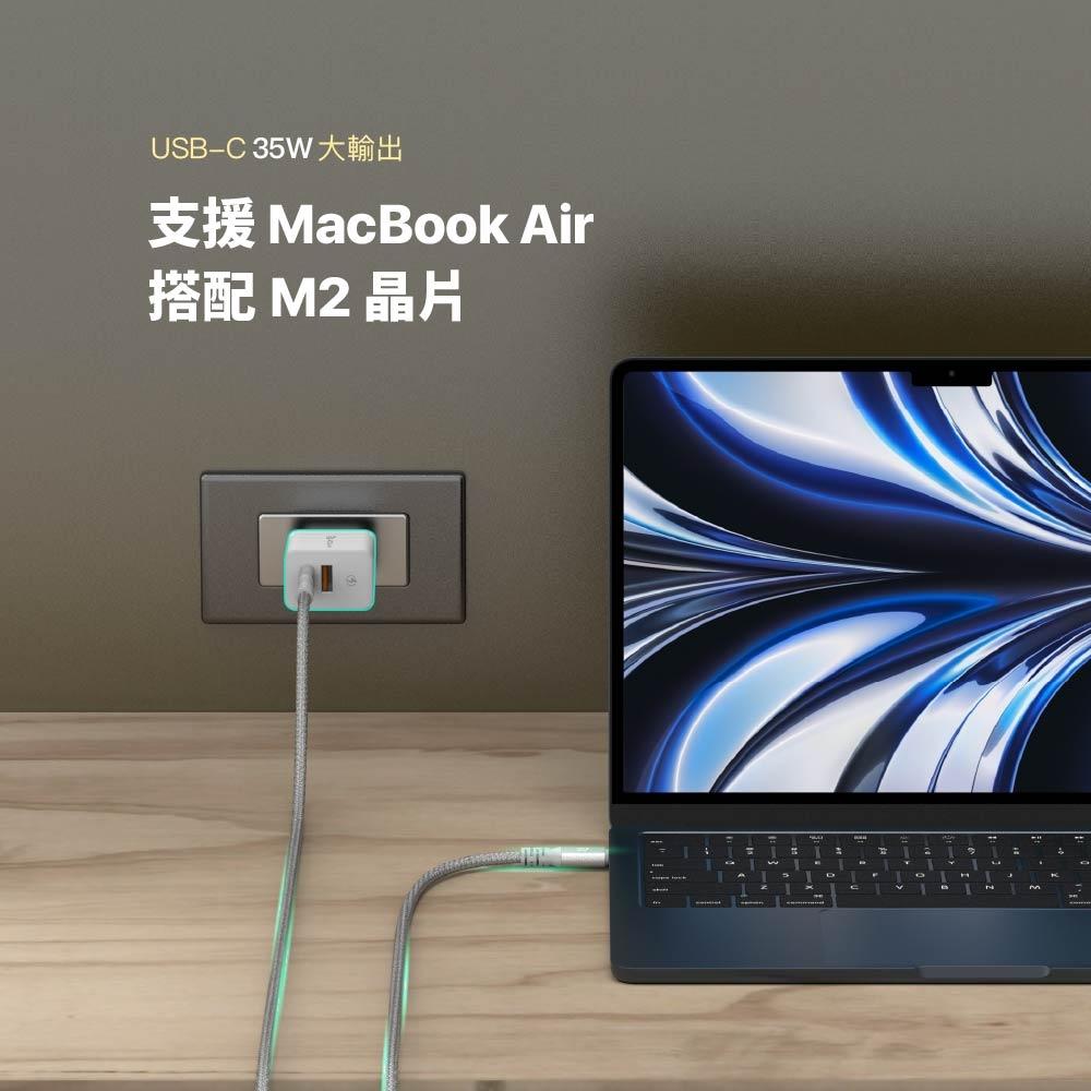 ADAM 亞果元素 OMNIA X35A GaN 35W 雙孔迷你快速電源供應器 快充頭 豆腐頭 充電器 光華商場-細節圖6