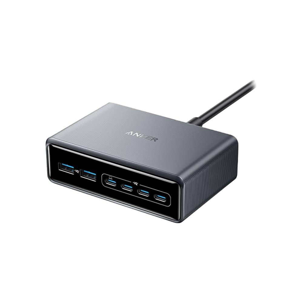 Anker A2683－200W GaN 6孔桌面充電器USB-C/USB-A 氮化鎵 充電器 充電頭 充電座 光華-細節圖2