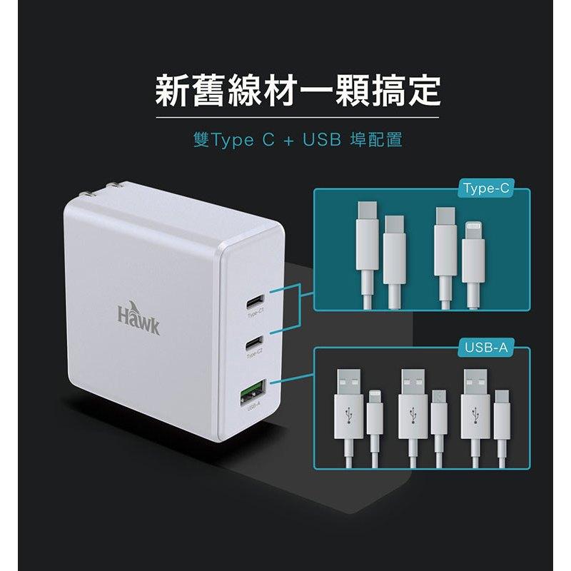 Hawk 浩客 APD1000 100W 高速PD電源供應器 充電器 充電頭 快充充電器 PD快充 光華-細節圖6