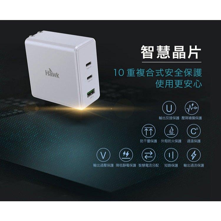 Hawk 浩客 APD1000 100W 高速PD電源供應器 充電器 充電頭 快充充電器 PD快充 光華-細節圖8