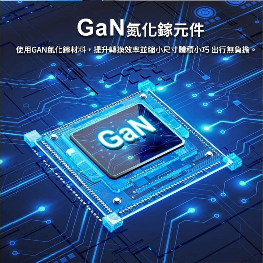 SEEK CU-P1001 100W GaN 電源供應組 USB-A／USB-3 氮化鎵 充電器 變壓器 光華-細節圖5