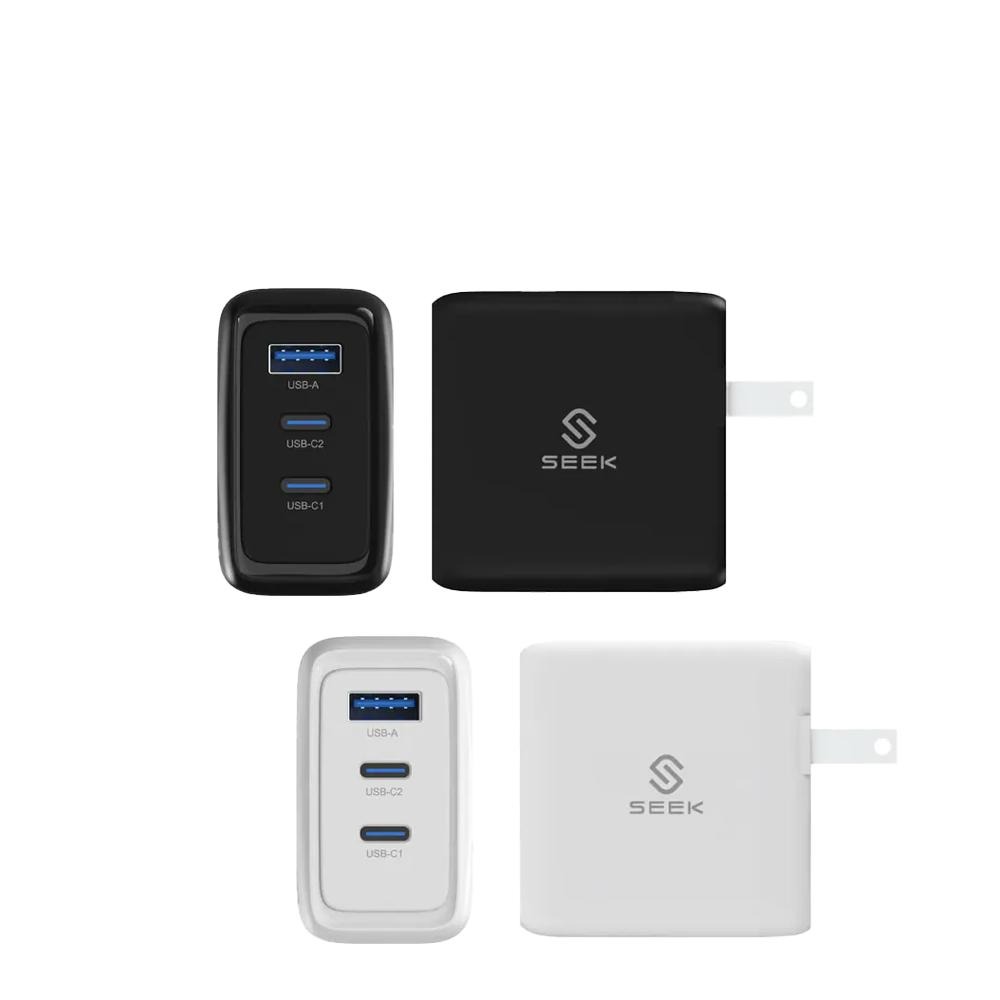SEEK CU-P651－USB-C+A 65W GaN 電源供應器 氮化鎵 TYPE-C 充電器 充電頭 變壓器 光華-細節圖2