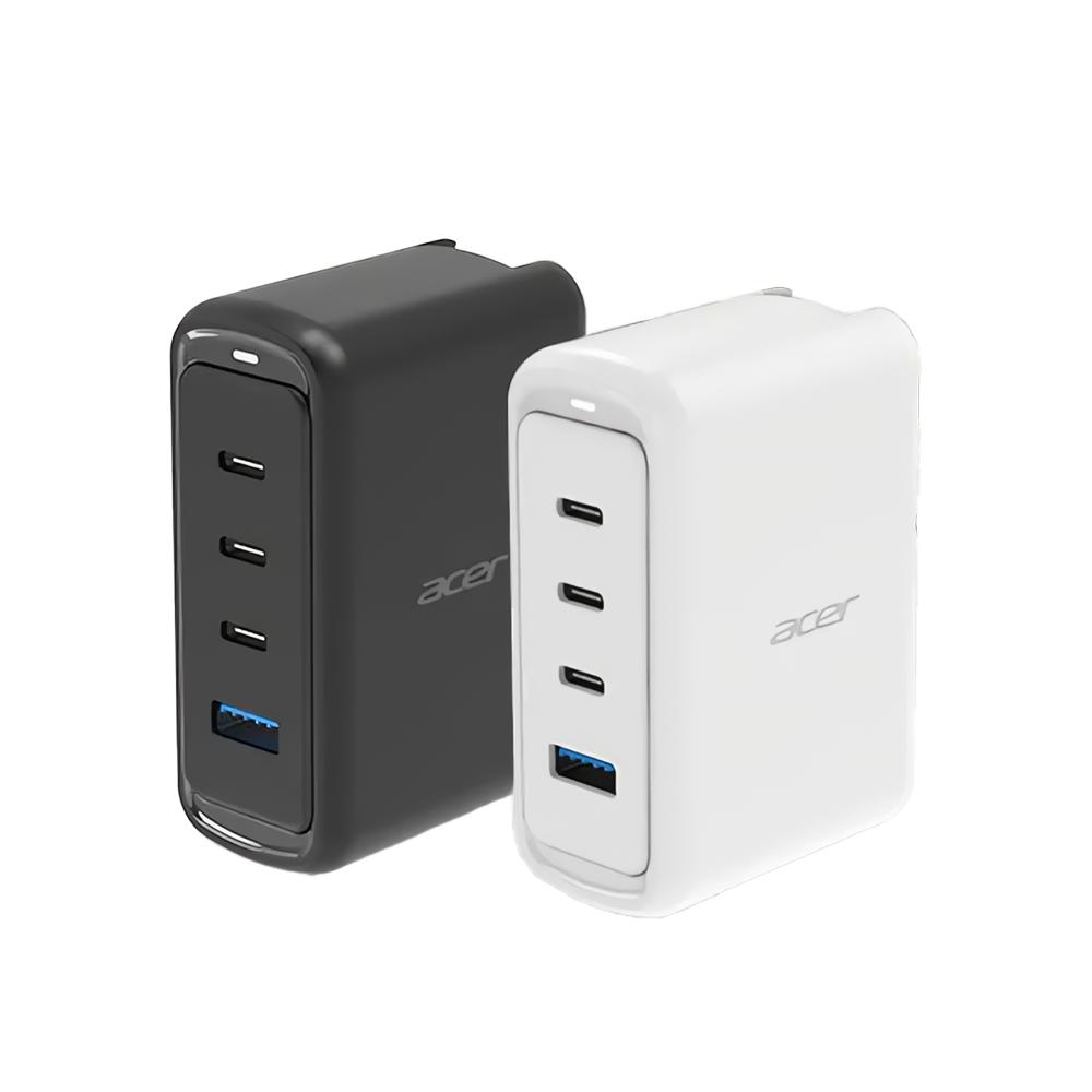 Acer 宏碁 COT-830－100W 氮化鎵GaN USB-C 四孔 3C1A 電源供應器 黑 充電器 充電頭 光華-細節圖2