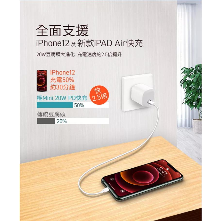 Hawk 浩客 APD200 極Mini 20W PD電源供應器(超值版) 充電器 迷你充電器 充電頭 光華-細節圖4