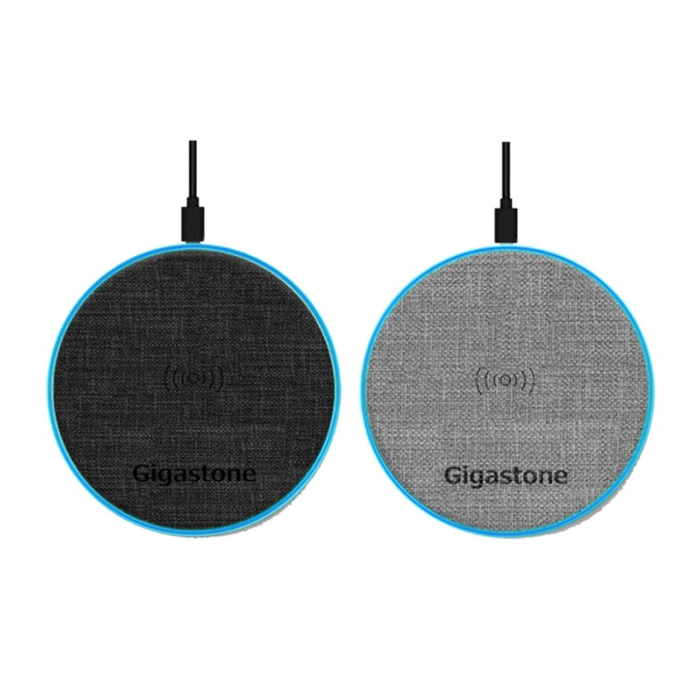 GIGASTONE WP-5310 布質無線充電盤 QC3.0 無線充電盤 充電盤 WP-5310G/5310B 光華-細節圖2