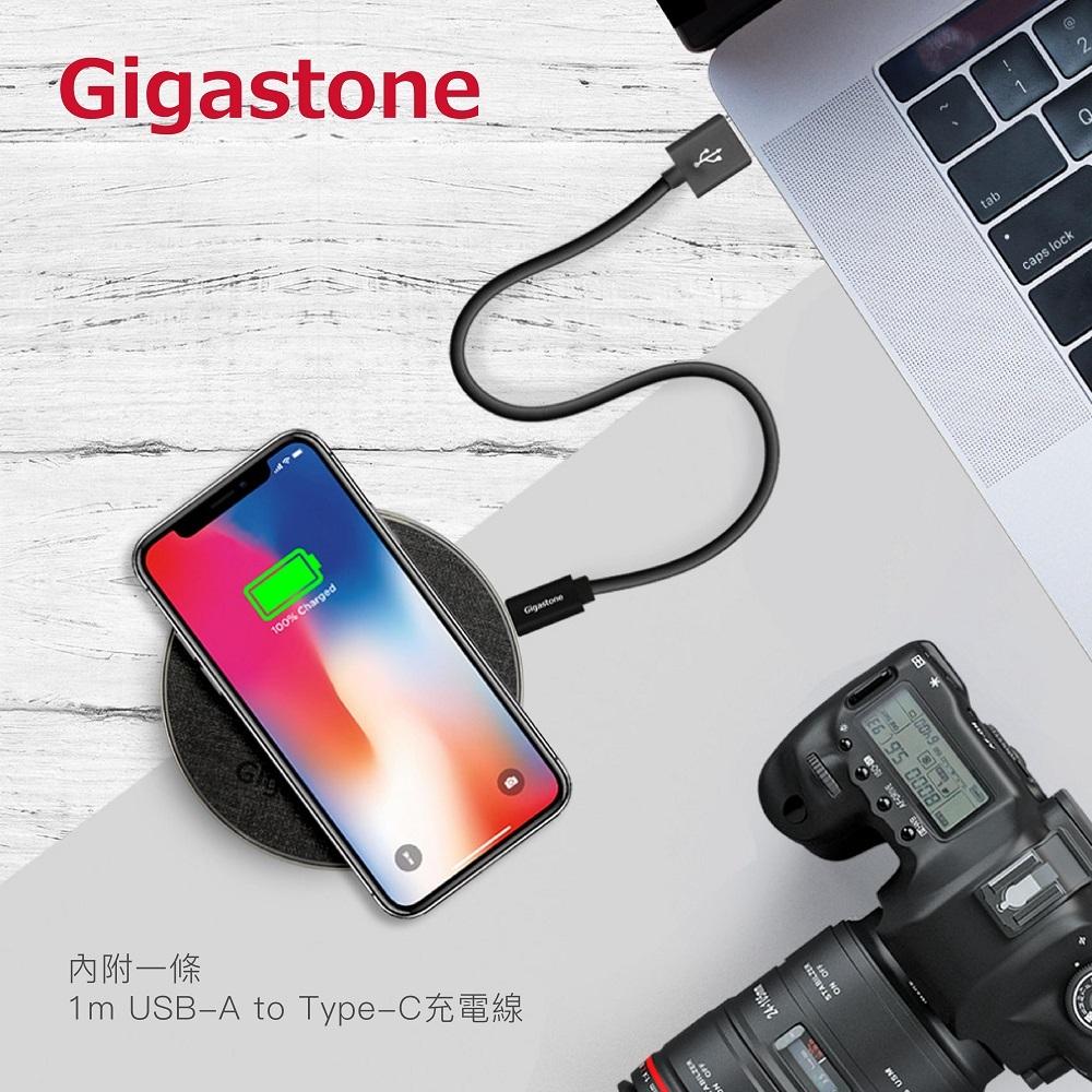 GIGASTONE WP-5310 布質無線充電盤 QC3.0 無線充電盤 充電盤 WP-5310G/5310B 光華-細節圖4