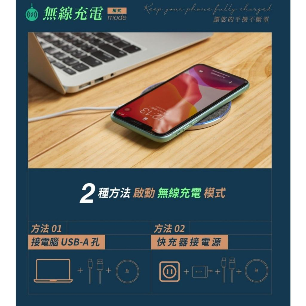 ADAM 亞果元素 OMNIA Q Hot 無線充電加熱杯貼組 軟木塞材質 無線充電 充電保護 無線充電盤 光華商場-細節圖7