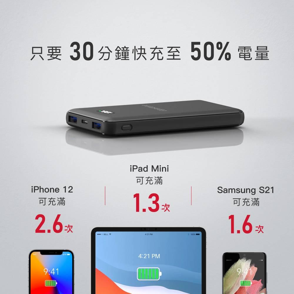 Gigastone PB-7113B Type-C 雙向快充行動電源 PD QC 快充 iPhone 光華商場 公司貨-細節圖6