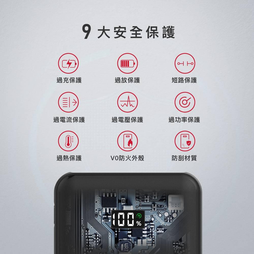 Gigastone PB-7113B Type-C 雙向快充行動電源 PD QC 快充 iPhone 光華商場 公司貨-細節圖7