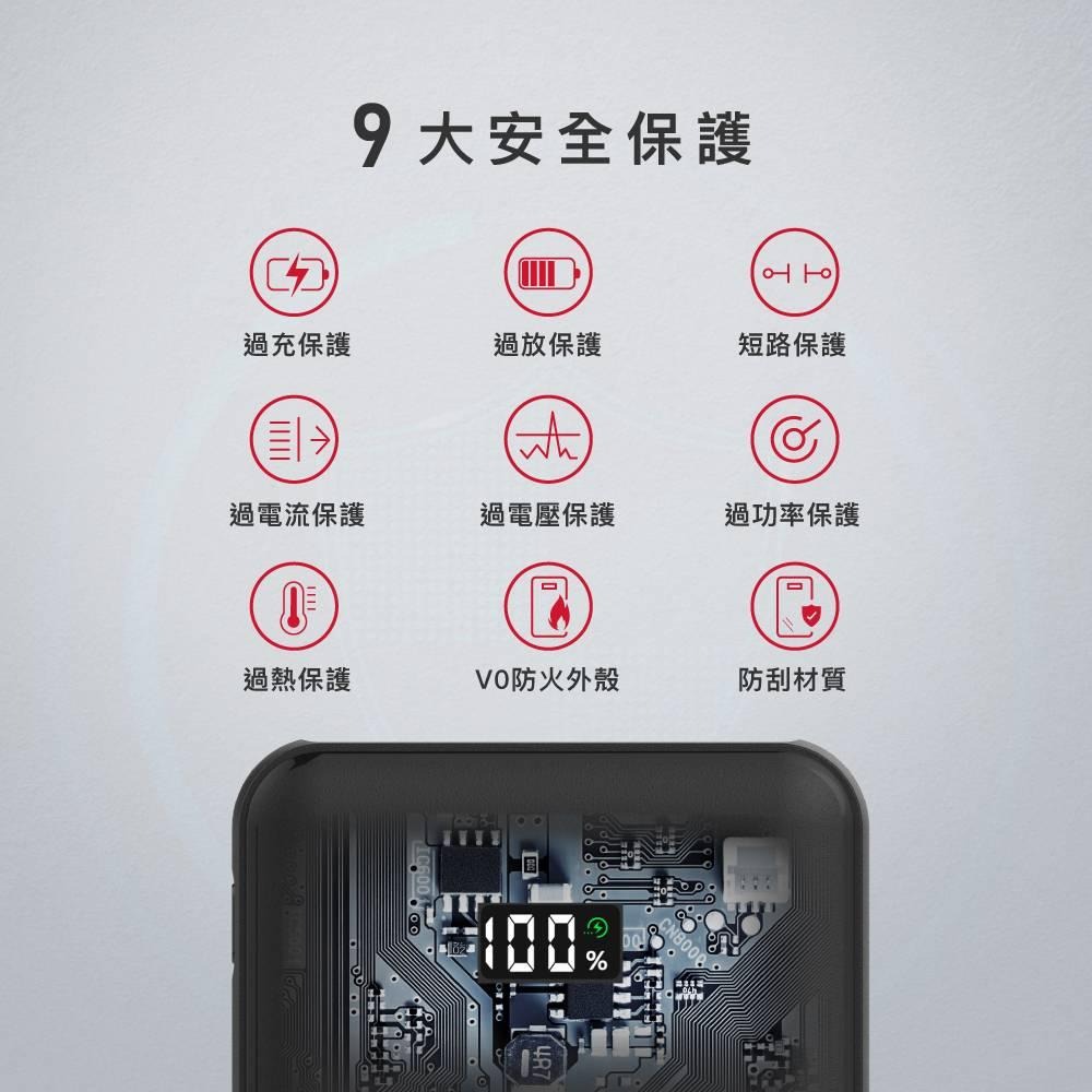 Gigastone PB-7113B Type-C 雙向快充行動電源 PD QC 快充 iPhone 光華商場 公司貨-細節圖7
